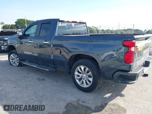 2020 Chevrolet Silverado 1500 Custom with VIN 1GCRWBEH9LZ112585, listed as a IAAI auction lot 41213320 with 59,432 mi miles. Bid and sale history available at carsss.com. Image 3.