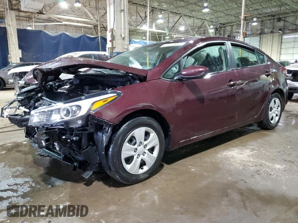 2018 Kia Forte LX with VIN 3KPFK4A76JE276361, listed as a Copart auction lot 47417885 with 22,829 mi miles and Clean Title. Bid and sale history available at carsss.com. Image 1.