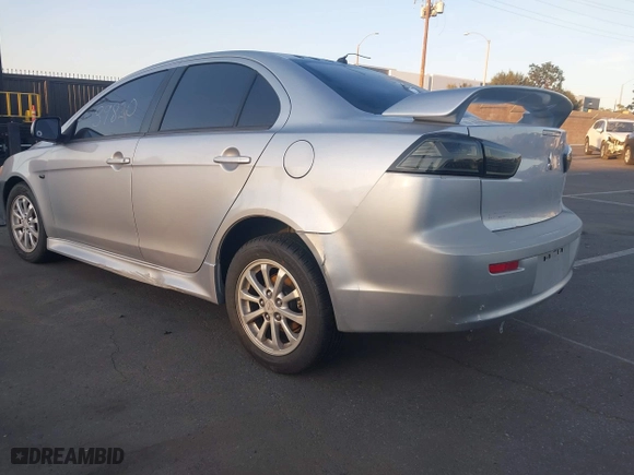 2012 Mitsubishi Lancer ES with VIN JA32U2FU1CU027013, listed as a IAAI auction lot 41739820 with 124,549 mi miles. Bid and sale history available at carsss.com. Image 3.