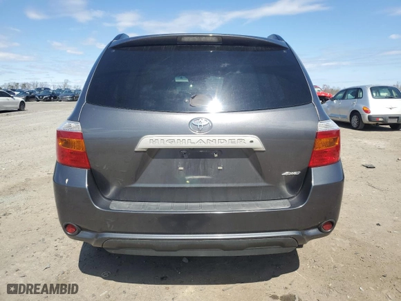 2010 Toyota Highlander SE with VIN 5TDJK3EH2AS031778, listed as a Copart auction lot 49379575 with 164,289 mi miles and Salvage Title. Bid and sale history available at carsss.com. Image 6.