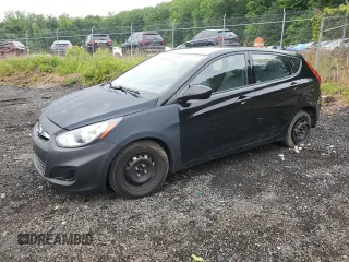 2014 Hyundai Accent GS z VIN KMHCT5AE9EU188833, wystawiony jako Copart lot #57051885 z przebiegiem Nie podano mil oraz Szkoda całkowita • Salvage title. Historia ofert i sprzedaży dostępna na DreamBid. Obrazek 1.