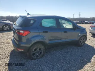 2021 Ford EcoSport S with VIN MAJ3S2FE5MC449321, listed as a Copart auction lot 48483015 with 10,875 mi miles and Salvage Title. Bid and sale history available at DreamBid. Image 3.