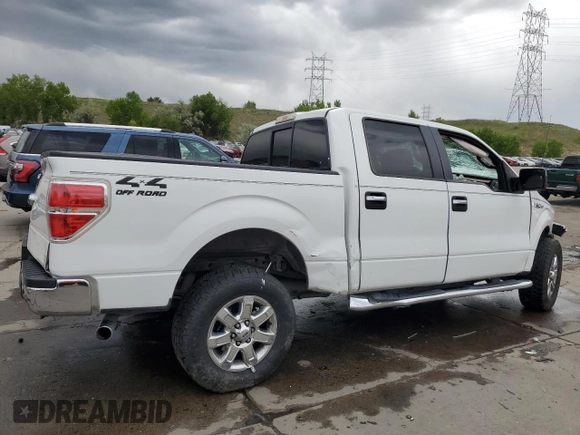 2013 Ford F-150 XL with VIN 1FTFW1EF0DKD36740, listed as a Copart auction lot 57592335 with Not provided miles and Non repairable. Bid and sale history available at DreamBid. Image 3.