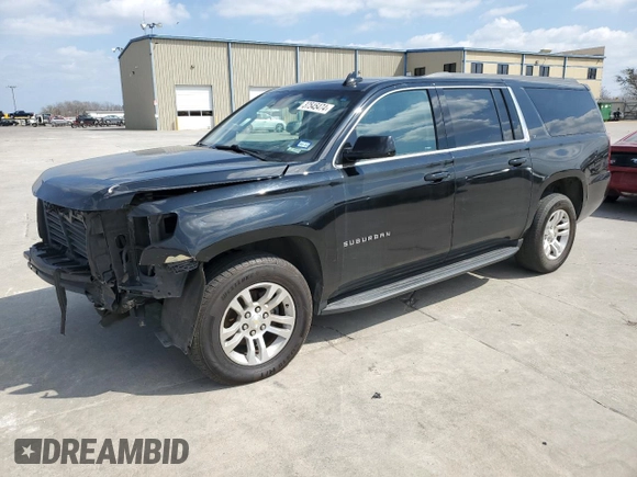 2017 Chevrolet Suburban LT with VIN 1GNSKHKC9HR166072, listed as a Copart auction lot 37545474 with 190,071 mi miles and . Bid and sale history available at DreamBid. Image 1.