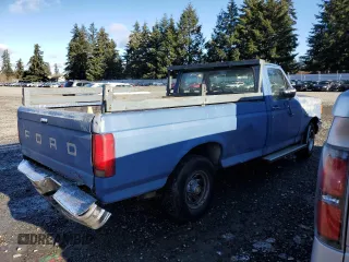 1991 Ford F-150 with VIN 1FTDF15Y4MLA81898, listed as a Copart auction lot 83707854 with 91,432 mi miles and Salvage Title. Bid and sale history available at carsss.com. Image 3.