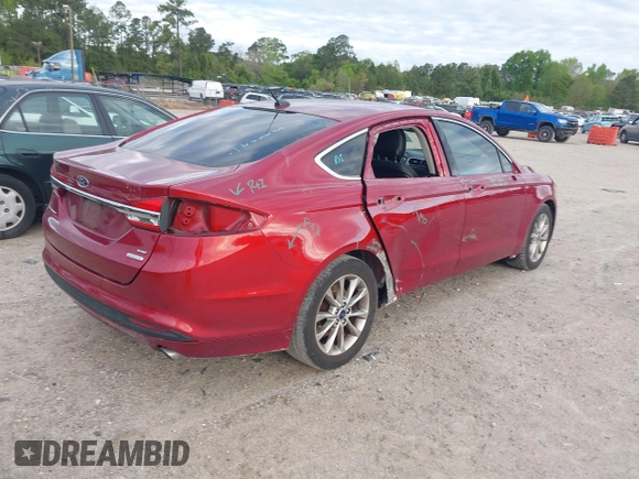 2017 Ford Fusion SE z VIN 3FA6P0HD2HR401046, wystawiony jako IAAI lot #41965539 z przebiegiem 92 664 mil mil oraz . Historia ofert i sprzedaży dostępna na DreamBid. Obrazek 4.