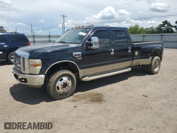 2008 Ford F-350 XL with VIN 1FTWW33R18EB40058, listed as a Copart auction lot 64474855 with 215,262 mi miles and Salvage title. Bid and sale history available at DreamBid. Image 1.