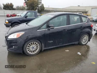 2016 Ford C-Max Energi SEL with VIN 1FADP5CU0GL116029, listed as a Copart auction lot 45323205 with 76,183 mi miles and Salvage Title. Bid and sale history available at carsss.com. Image 1.
