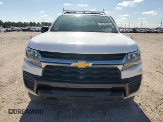 2022 Chevrolet Colorado 2WD Work Truck with VIN 1GCHSBEA2N1194574, listed as a Copart auction lot 56701075 with 34,758 mi miles and Salvage title. Bid and sale history available at DreamBid. Image 5.