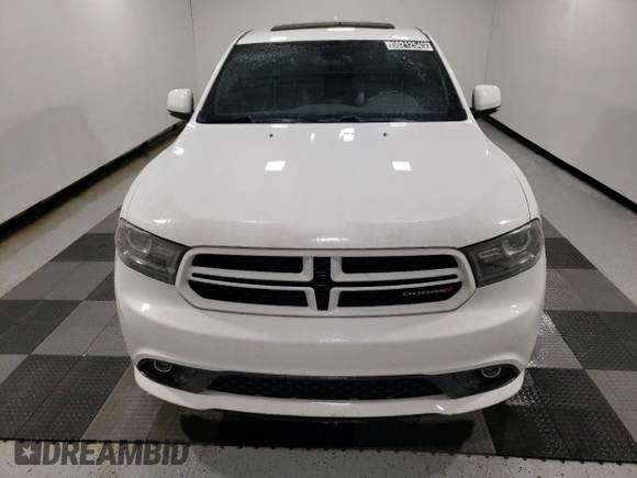 2015 Dodge Durango R/T with VIN 1C4SDHCT9FC689464, listed as a Copart auction lot 50212545 with 180,177 mi miles and Clean Title. Bid and sale history available at DreamBid. Image 5.