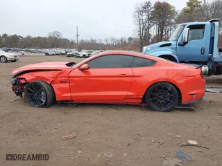 2016 Ford Mustang GT with VIN 1FA6P8CF0G5263872, listed as a IAAI auction lot 41675339 with 55,327 mi miles. Bid and sale history available at carsss.com. Image 14.