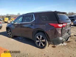 2018 Chevrolet Traverse LT Leather with VIN 1GNEVHKW3JJ118831, listed as a Copart auction lot 86182384 with 181,694 mi miles and Salvage Title. Bid and sale history available at carsss.com. Image 2.