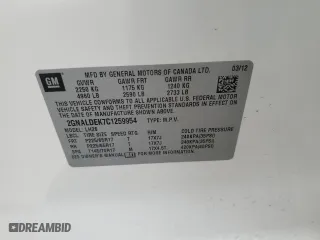 2012 Chevrolet Equinox LT w/1LT with VIN 2GNALDEK7C1259954, listed as a Copart auction lot 46670535 with 122,391 mi miles and Salvage Title. Bid and sale history available at carsss.com. Image 15.