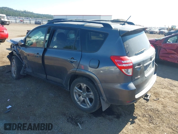 2009 Toyota RAV4 Sport with VIN JTMBK32V595072597, listed as a IAAI auction lot 42713870 with 242,754 mi miles and . Bid and sale history available at DreamBid. Image 3.