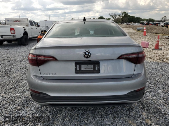 2023 Volkswagen Jetta S with VIN 3VW5M7BU0PM026511, listed as a Copart auction lot 62201605 with 19,805 mi miles and Salvage title. Bid and sale history available at DreamBid. Image 6.