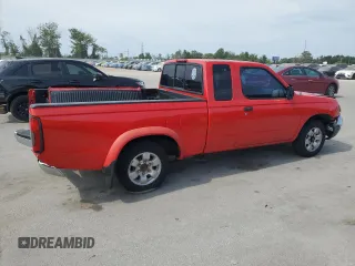 2000 Nissan Frontier XE with VIN 1N6DD26S9YC400995, listed as a Copart auction lot 58244905 with 185,488 mi miles and Salvage title. Bid and sale history available at DreamBid. Image 3.