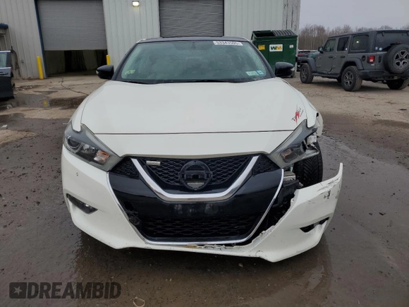 2018 Nissan Maxima Platinum with VIN 1N4AA6AP2JC375765, listed as a Copart auction lot 53343505 with 83,675 mi miles and Salvage Title. Bid and sale history available at DreamBid. Image 5.