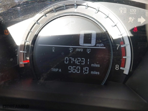 2018 Honda CR-V LX with VIN 2HKRW5H31JH400350, listed as a IAAI auction lot 41841871 with 74,231 mi miles. Bid and sale history available at carsss.com. Image 7.