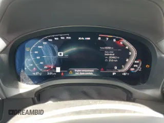 2022 BMW X4 M z VIN 5YM23EC06N9J91068, wystawiony jako Copart lot #60110194 z przebiegiem 25 358 mil mil oraz Szkoda całkowita • Salvage title. Historia ofert i sprzedaży dostępna na DreamBid. Obrazek 9.