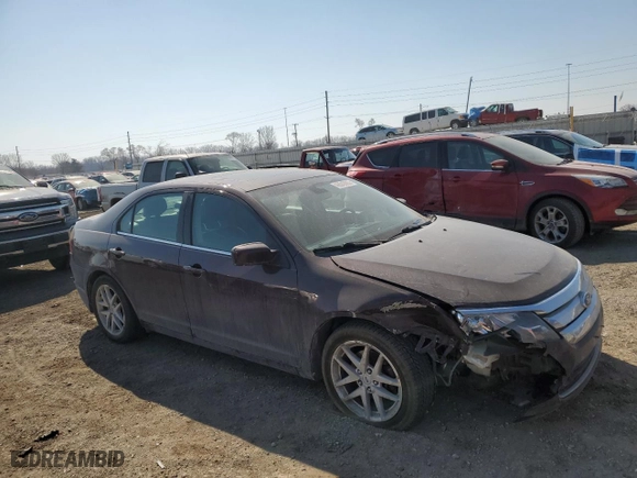 2011 Ford Fusion SEL with VIN 3FAHP0JA0BR279626, listed as a Copart auction lot 46643885 with 146,457 mi miles and Salvage Title. Bid and sale history available at carsss.com. Image 4.