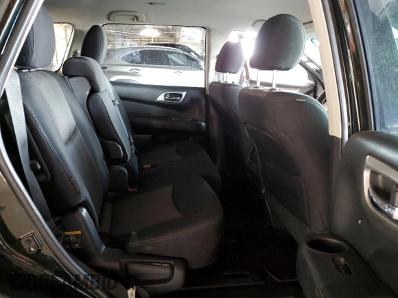 2019 Nissan Pathfinder Platinum with VIN 5N1DR2MM4KC586344, listed as a Copart auction lot 54800025 with 138,879 mi miles and Clean title. Bid and sale history available at DreamBid. Image 10.