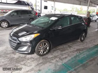 2016 Hyundai Elantra GT with VIN KMHD35LH0GU340433, listed as a IAAI auction lot 41183897 with 106,497 mi miles. Bid and sale history available at carsss.com. Image 2.