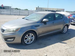 2013 Kia Optima EX with VIN 5XXGN4A72DG158198, listed as a IAAI auction lot 25640499 with 95,752 mi miles. Bid and sale history available at carsss.com. Image 22.