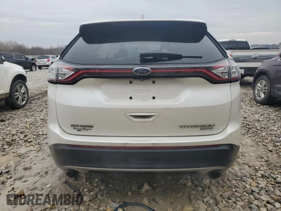 2016 Ford Edge Titanium with VIN 2FMPK3K93GBB13421, listed as a Copart auction lot 86165724 with 144,360 mi miles and Clean Title. Bid and sale history available at carsss.com. Image 6.