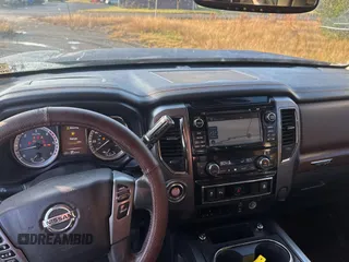 2016 Nissan Titan XD Platinum Reserve with VIN 1N6BA1F25GN500038, listed as a Copart auction lot 84605344 with 205,859 mi miles and Salvage Title. Bid and sale history available at carsss.com. Image 9.