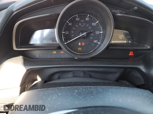2018 Mazda CX-3 Touring with VIN JM1DKDC78J1307830, listed as a Copart auction lot 47021665 with 39,088 mi miles and Salvage Title. Bid and sale history available at carsss.com. Image 9.