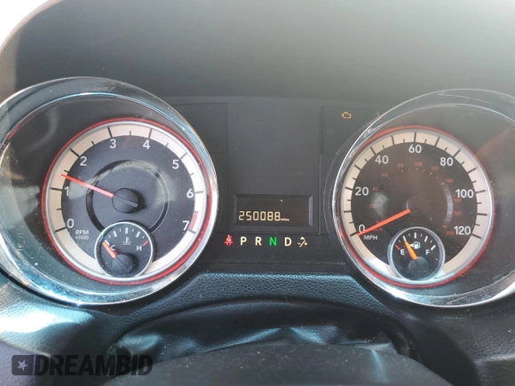 2014 Ram Cargo Van Tradesman with VIN 2C4JRGAG5ER327392, listed as a Copart auction lot 55894054 with 250,088 mi miles and Salvage Title. Bid and sale history available at carsss.com. Image 9.