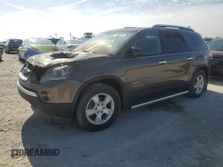 2008 GMC Acadia SLE1 z VIN 1GKEV13788J120242, wystawiony jako Copart lot #55488415 z przebiegiem Nie podano mil oraz Nie do naprawy • Non repairable. Historia ofert i sprzedaży dostępna na DreamBid. Obrazek 1.