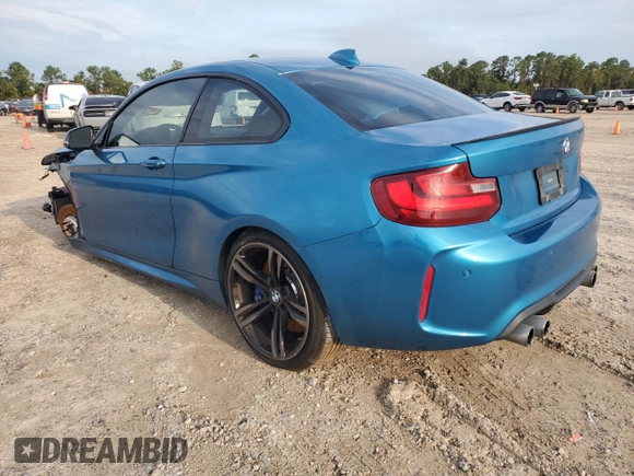 2017 BMW M2 z VIN WBS1H9C30HV887887, wystawiony jako Copart lot #63991044 z przebiegiem 47 495 mil mil oraz Szkoda całkowita • Salvage title. Historia ofert i sprzedaży dostępna na DreamBid. Obrazek 2.