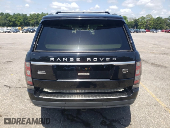 2014 Land Rover Range Rover HSE with VIN SALGS2WFXEA183210, listed as a Copart auction lot 61647805 with 144,525 mi miles and Clean title. Bid and sale history available at DreamBid. Image 6.