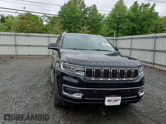 2024 Jeep Wagoneer с VIN 1C4SJSAP5RS193311, выставлен на аукционе Copart как лот 58361425 с пробегом 7 360 миль миль и Списание • Salvage title. История ставок и продаж доступна на DreamBid. Изображение 14.