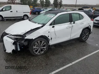 2023 Lexus UX 250h F Sport z VIN JTHB6JBH9P2153442, wystawiony jako Copart lot #43806805 z przebiegiem 36 751 mil mil oraz Szkody całkowita. Historia ofert i sprzedaży dostępna na DreamBid. Obrazek 1.