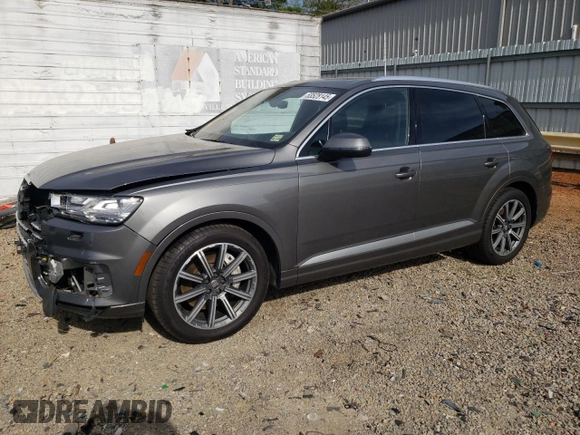 2017 Audi Q7 Prestige with VIN WA1VAAF78HD056506, listed as a Copart auction lot 53528145 with 156,140 mi miles and Salvage title. Bid and sale history available at DreamBid. Image 1.