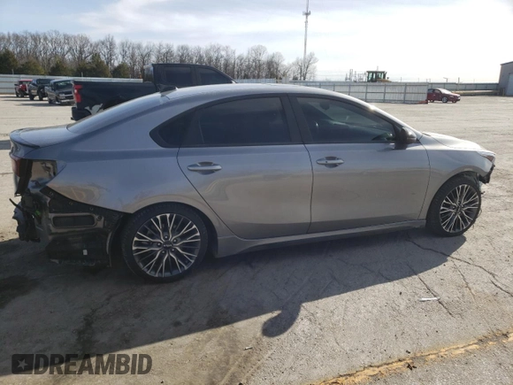 2023 Kia Forte GT-Line with VIN 3KPF54AD8PE667131, listed as a Copart auction lot 47463745 with 49,048 mi miles and Salvage Title. Bid and sale history available at carsss.com. Image 3.