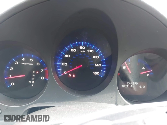 2005 Acura TL with VIN 19UUA66265A038281, listed as a IAAI auction lot 41520682 with 244,290 mi miles. Bid and sale history available at carsss.com. Image 7.