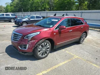 2017 Cadillac XT5 Premium Luxury FWD z VIN 1GYKNCRS5HZ183350, wystawiony jako Copart lot #52358435 z przebiegiem 74 294 mil mil oraz Szkody całkowita. Historia ofert i sprzedaży dostępna na DreamBid. Obrazek 1.