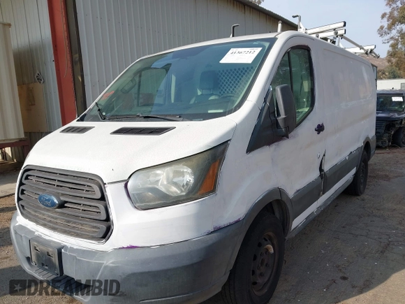2015 Ford Transit Cargo with VIN 1FTNE1ZM6FKA63779, listed as a IAAI auction lot 41367212 with 208,866 mi miles and . Bid and sale history available at carsss.com. Image 2.
