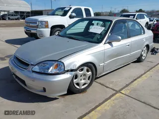 2000 Honda Civic VP with VIN 2HGEJ6611YH576498, listed as a IAAI auction lot 41377371 with 198,614 mi miles. Bid and sale history available at carsss.com. Image 20.