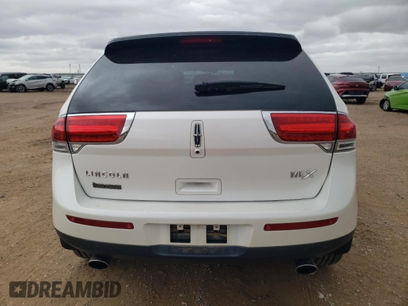 2012 Lincoln MKX with VIN 2LMDJ6JKXCBL19331, listed as a Copart auction lot 51849315 with 148,932 mi miles and Salvage Title. Bid and sale history available at carsss.com. Image 6.