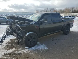 2019 Ram 1500 Warlock z VIN 1C6RR7LT9KS735313, wystawiony jako Copart lot #83643554 z przebiegiem Nie podano mil oraz Czysty tytuł • Clean title. Historia ofert i sprzedaży dostępna na DreamBid. Obrazek 1.