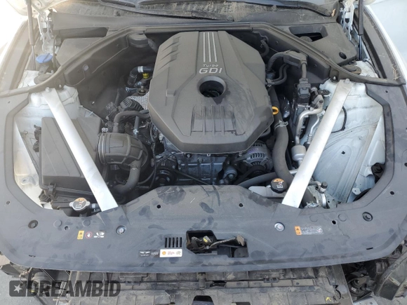 2023 Genesis G70 2.0T with VIN KMTG34TA7PU116513, listed as a Copart auction lot 78264654 with 18,776 mi miles and Salvage Title. Bid and sale history available at DreamBid. Image 12.