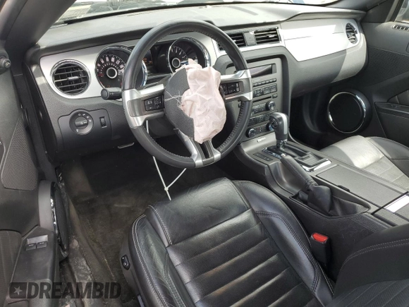 2014 Ford Mustang V6 with VIN 1ZVBP8AM9E5244581, listed as a Copart auction lot 55741495 with 78,705 mi miles and Salvage Title. Bid and sale history available at DreamBid. Image 8.