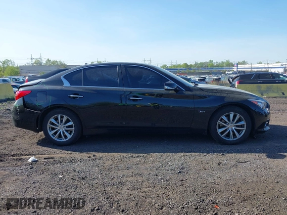 2016 Infiniti Q50 with VIN JN1EV7AR2GM341323, listed as a IAAI auction lot 42132950 with 104,943 mi miles and . Bid and sale history available at DreamBid. Image 13.