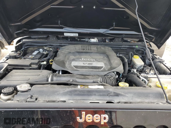 2014 Jeep Wrangler Unlimited Sport with VIN 1C4BJWDG6EL320381, listed as a Copart auction lot 51051704 with 163,127 mi miles and Salvage Title. Bid and sale history available at carsss.com. Image 14.