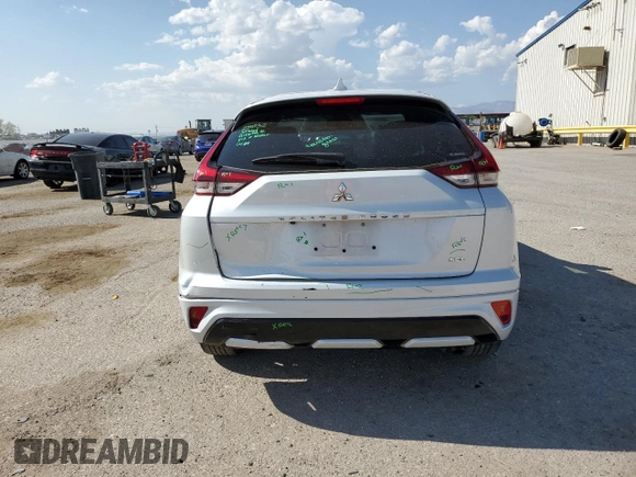 2023 Mitsubishi Eclipse Cross SE with VIN JA4ATWAA1PZ035605, listed as a Copart auction lot 63273235 with 34,320 mi miles and Salvage title. Bid and sale history available at DreamBid. Image 6.