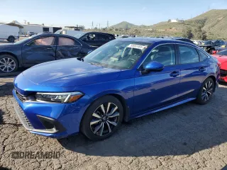 2023 Honda Civic EX z VIN 2HGFE1F74PH304140, wystawiony jako Copart lot #50082465 z przebiegiem 27 497 mil mil oraz Czysty tytuł • Clean title. Historia ofert i sprzedaży dostępna na DreamBid. Obrazek 1.